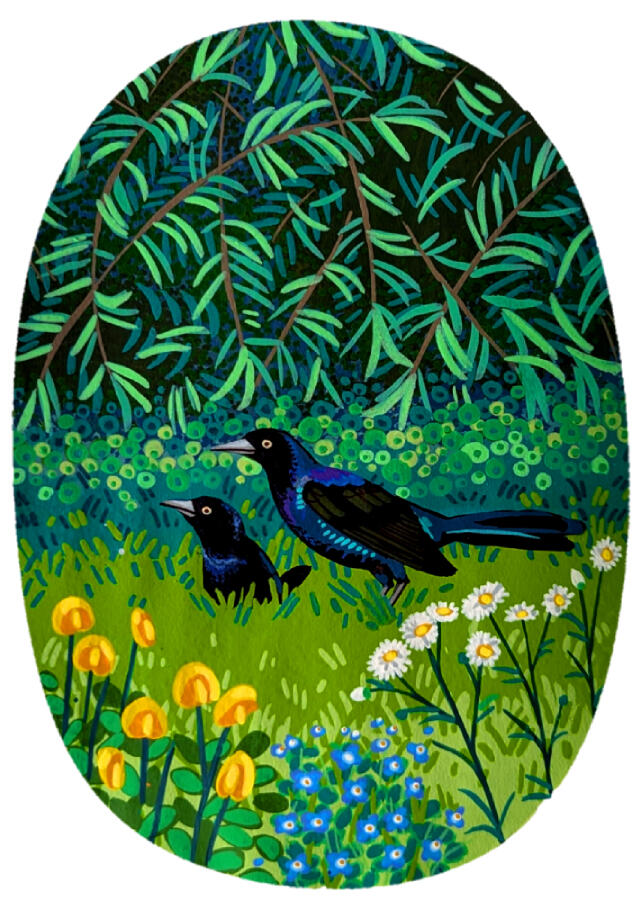 Wildflowers | 2026 [Paint marker]