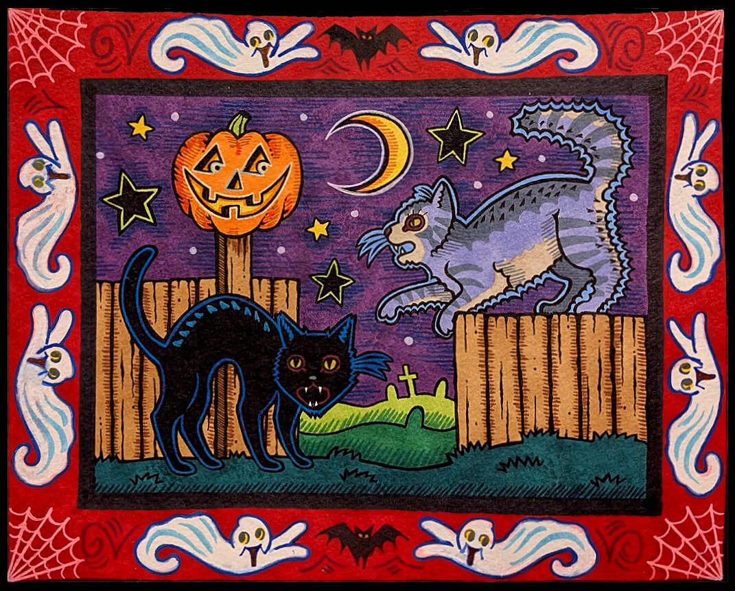 October 2026/Halloween | 2025 [Ink, marker]