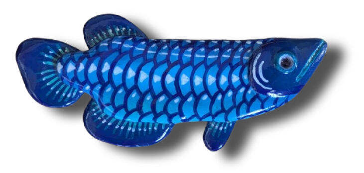 Arowana | 2025 [Polymer clay, acrylic, polyurethane]